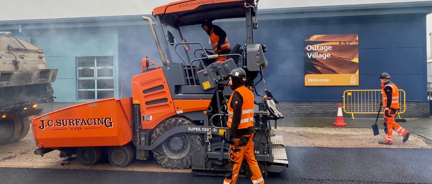 Factory Car Park Construction Factory Car Park Construction